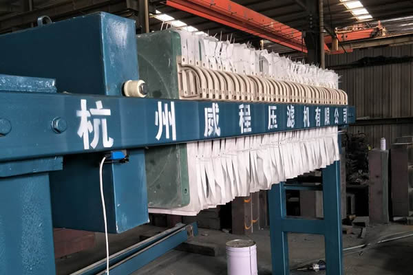 客户定制加高型厢式压滤机